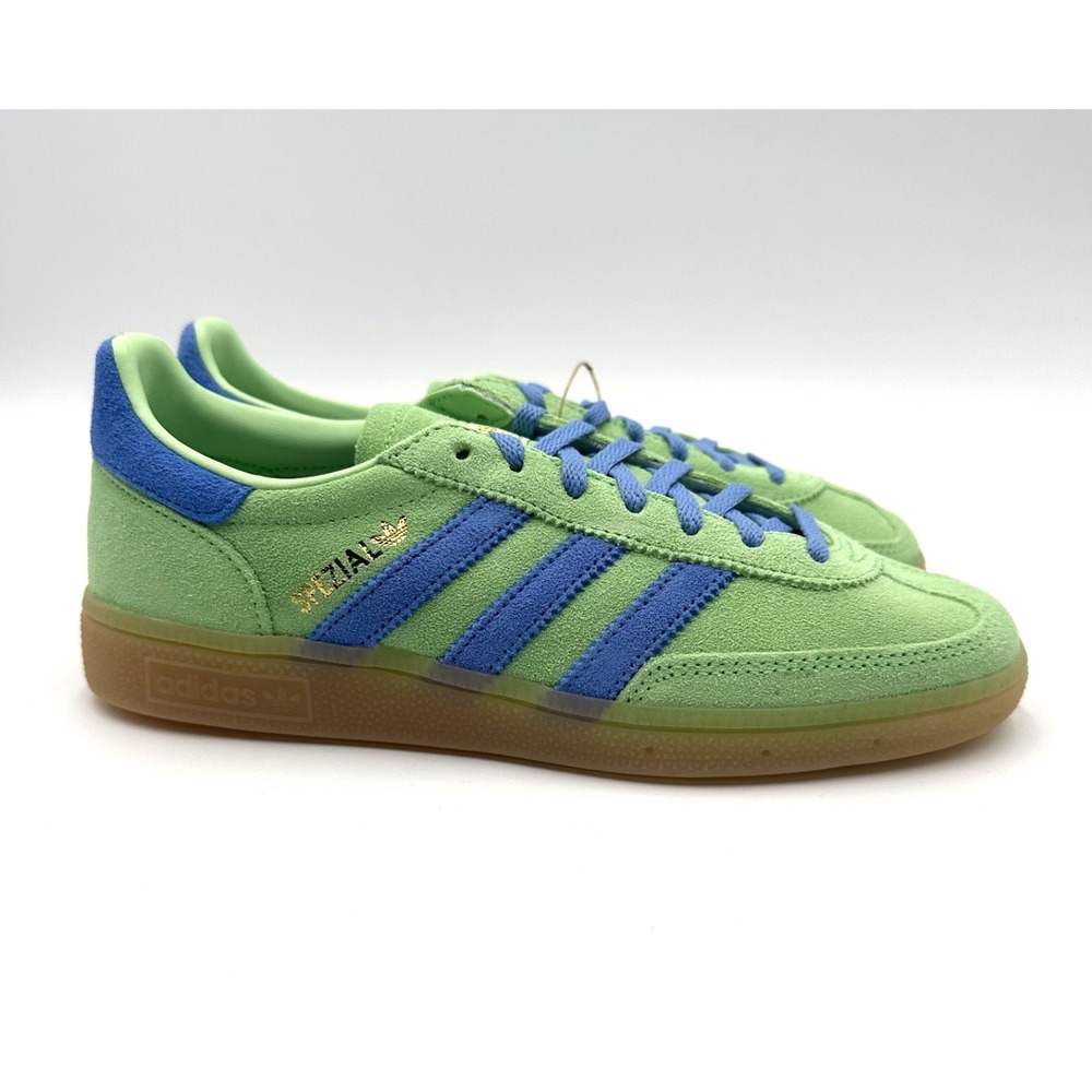 Adidas Handball Spezial W Green/Blue JR3618 Women's Size 8.5 NEW